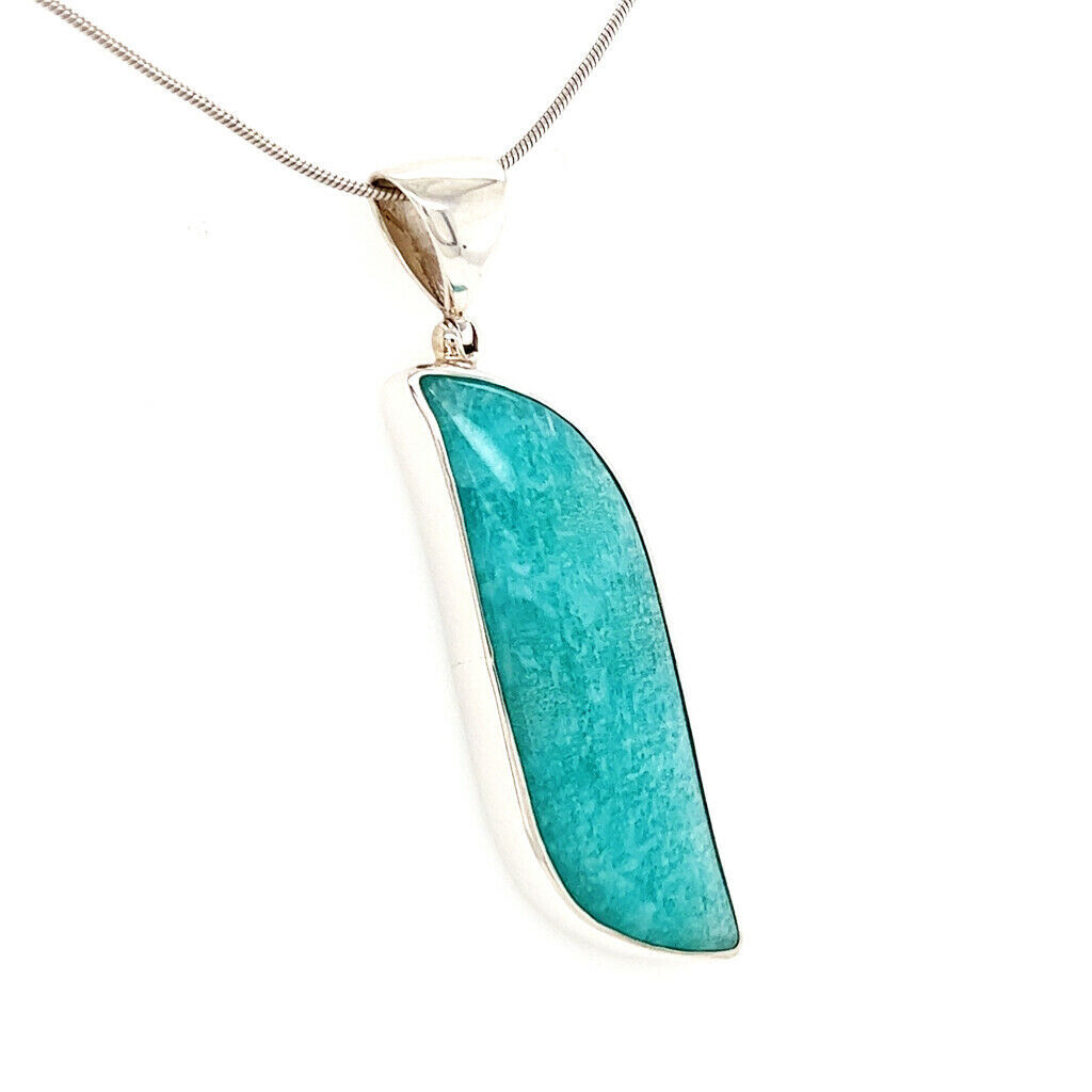 Starborn Amazonite Pendant Necklace (20") Green Item image 4