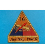 POST WWII, U.S. ARMY, OCCUPATION PERIOD, 16th ARMORED DIVISION, PATCH,  ... - $48.14 CAD