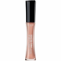 LOreal Paris Makeup Infallible 8 Hour Hydrating Lip Gloss, Nude Petal, 0.21 Fl  - £7.61 GBP