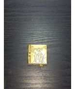 Storytime Fairy Tale Book Shaped Pin Brooch Vintage AJC Hinged - $439.85 MXN