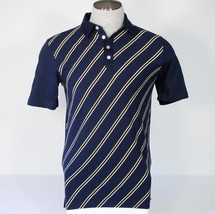 Adidas Blue Short Sleeve Polo Shirt Men&#39;s  Small S NWT  - $54.44