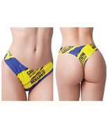 MEMEME URBAN GEEKS CAUTION ONLY PRINTED THONG S-XL - $17.99