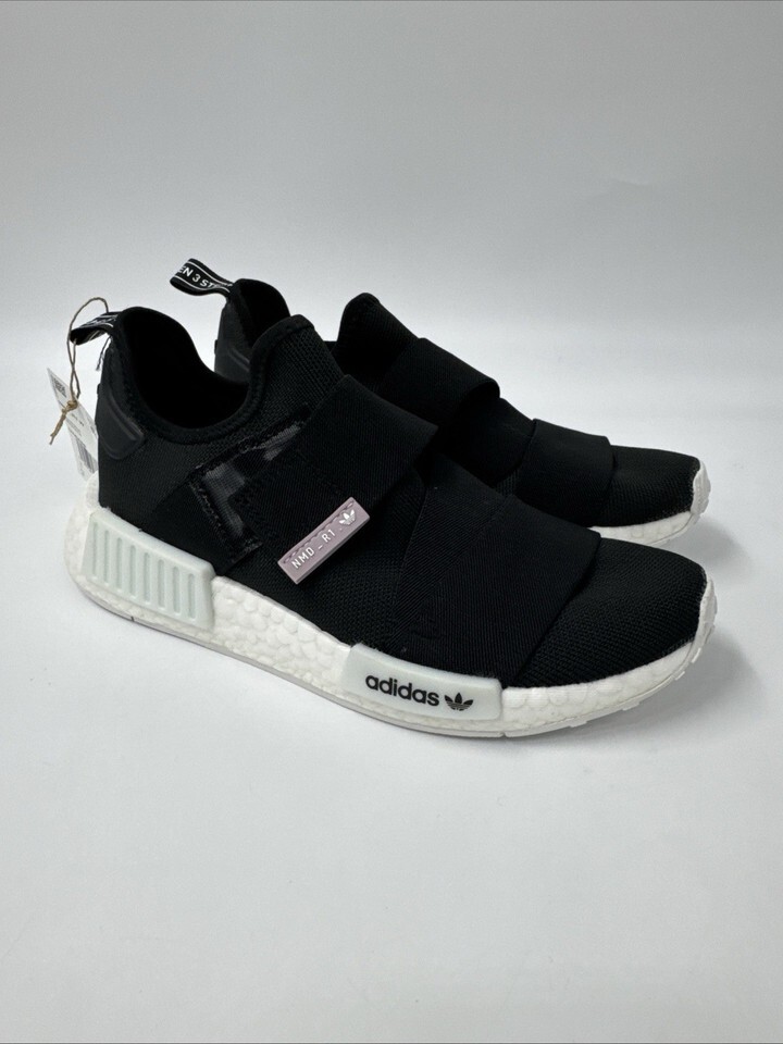 Adidas NMD R1 Black Running Shoes GW5698 Women’s Size 7.5 - $89.95