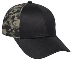 New Green Black Digi Camo Camouflage Otto Adjustable Cap Hat Adult Curved Bill - $8.83