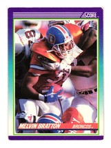 1990 Score #133 Melvin Bratton Denver Broncos - $3.00