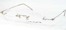 LA MATTA RICE C5 Gold/Silber Brille Rahmenlose 46-19-135mm Deutschland - $106.02
