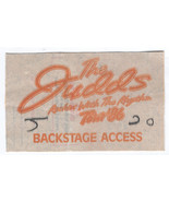 THE JUDDS ROCKIN&#39; WITH THE RYTHMN TOUR 1986 BACKSTAGE PASS KITCHENER CAN... - $8.95