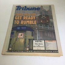 Western Tribune: Oct 26 2000 Subway Series 2000 Get Ready To Rumble - £22.73 GBP