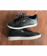 pre-own Puma Women&#39;s BLACK MATCH LOW SHOES sz 8.5/8 casual sneakers spee... - $469.24 MXN