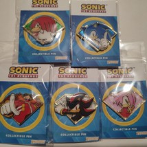 Sonic The Hedgehog Golden Series 2 Enamel Pins Bundle Set Of 5 - $48.37