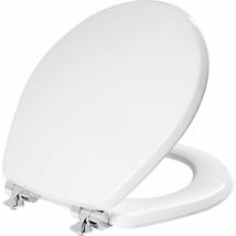 MAYFAIR 1826NISL 000 Benton Toilet Seat with Brushed Nickel Hinges will ... - £34.72 GBP+