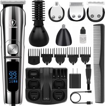 Men&#39;S Body Gifts From Ceenwes Include A Beard Trimmer, Hair Clippers, - $39.94