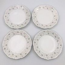 Four (4) Vintage Mitterteich Bavaria Lady Linda Germany Bread Butter Plates  - £14.72 GBP