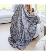 Glaced Soft Luxuries Extra Large Throw Blanket: Super Soft,, Marbled Gray). - €41,12 EUR