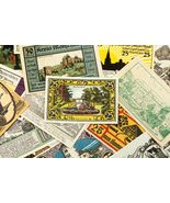 1920-1922 Germany Notgeld (Emergency Money) 25pc - Cities &amp; Castles - $132.75