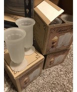 CARLTON GLASS SMART SET SODA FOUNTAIN SERIES Lot Of 12 TULIP SUNDAE Glasses - $15.51 CAD