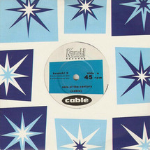 CABLE Sale Of The Century 7&quot; Vinyl Record UK 1994 KRUNCH!2 Indie Noise R... - $39.59