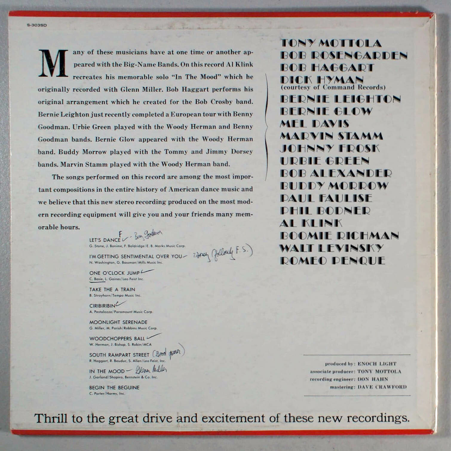Big Band Sound of the Thirties (1970) Vinyl LP โข GLenn Miller, Jazz, Various Item image 2