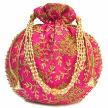 Potli for women / Handmade Hanging bag - $25.10