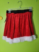 Under Disguise Christmas Shorts Ms. Claus And Santa Hat NWT Red White Ho... - $31.61