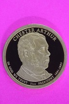 Proof 2012 S Chester Arthur Presidential Dollar DCAM Same Coin In Pics TOM 02 - £7.72 GBP