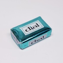 Vintage Dial Soap Green Aqua Blue Foil Wrap 5 oz Bath Size New NOS - £10.19 GBP