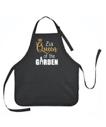 Zia Queen of the Garden Apron, Apron for Zia, Gardening Apron for Zia - £14.99 GBP