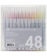 Kuretake ZIG Clean Color Real Brush Markers 48/Pkg- (Pack of 1) - $233.18 CAD