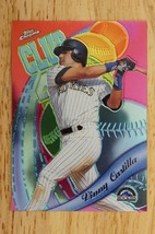 1999 Topps Chrome Baseball Card Vinny Castilla All Etch Insert Card AE6 Rockies - $4.94