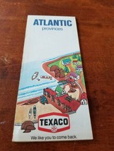 1972 Texaco Atlantic Provinces Vintage Road Map - £3.89 GBP