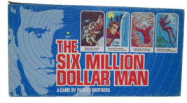 The Six Million Dollar Man Board Game Vintage 1975 Parker Brothers 100% ... - £7.82 GBP