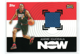 2007-08 Topps Generation Now Relics Andre Iguodala #GNR-AI 76ers Warriors NM-MT - £2.74 GBP