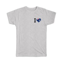 I Love French Southern and Antarctic Lands : Gift T-Shirt Flag Heart Crest Count - £19.90 GBP