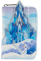 Loungefly Disney Frozen Princess Castle Zip Around Wallet - £31.98 GBP