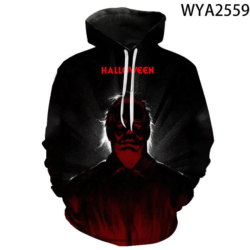 Ael myers 3d printed hoodies men women children sweatshirts pullover hooded fashion boy thumb200