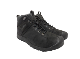 KEEN Men&#39;s Mid-Cut Citizen EVO WP Casual Work Boots 1015134 Black Size 9M - £50.08 GBP