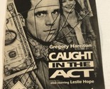 Caught In The Act Tv Guide Print Ad  Gregory Harrison Leslie Hope TPA15 - $5.93