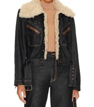 Steve Madden lazuli jacket in Washed Denim - $71.00