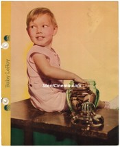 Baby Leroy - Paramount Star - In Action Color Photo &amp; Facts &#39;30s Dixie Cup Promo - £23.53 GBP