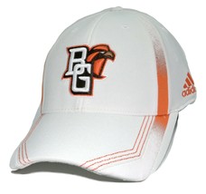 Bowling Green St. Falcons adidas NCAA White Small Medium Flex Fit Cap Hat - £16.31 GBP