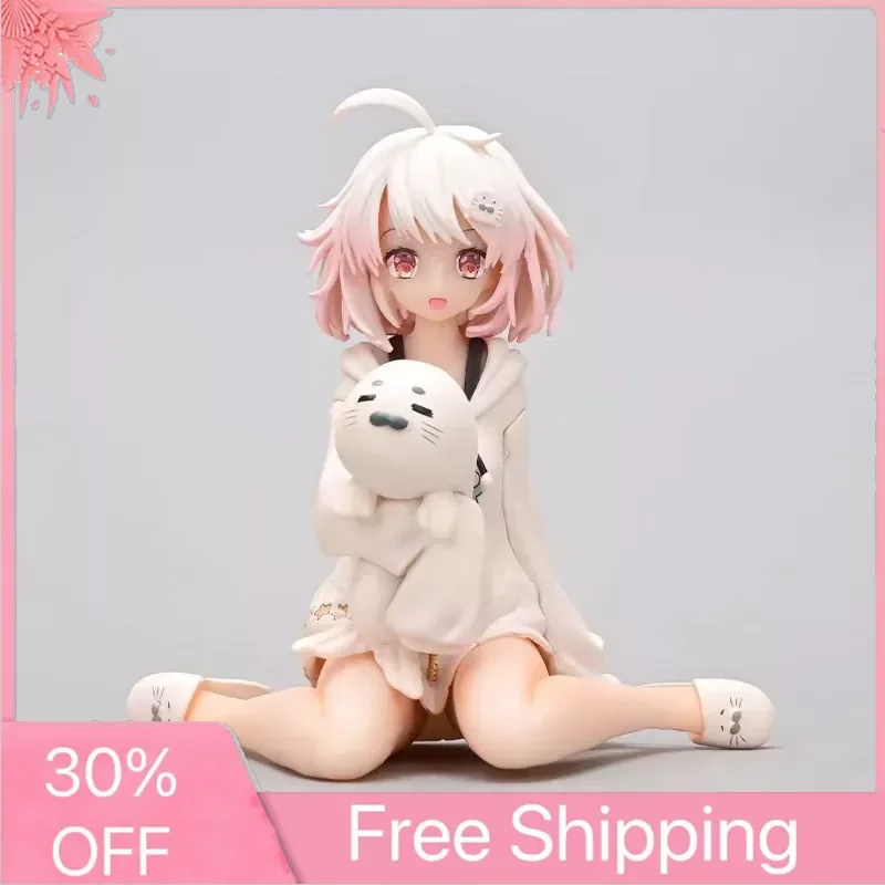 10cm Virtual Anchor Bai Shenyao Anime Figure Cute Kawaii Girl Series Decoration - £28.98 GBP+