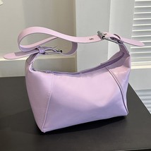 Women PU Leather  Bag Korean Cool Hobo Bag Solid Color  Designer Handbag For Lad - £55.38 GBP