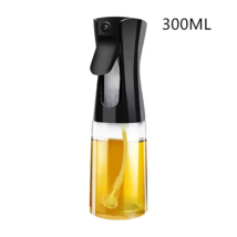 300ml Black Oil Spray Bottle for Cooking BBQ Baking – Olive Oil Dispenser - $218.66 MXN