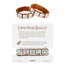 6 pk of Lent and Easter Story Bracelet &amp; Card Christian Catholic Basket Stuffer - £9.47 GBP