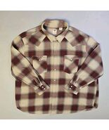 Levi&#39;s Shirt Men&#39;s 3XL Multicolor Standard Fit Western Flannel Pearl Snap  - €20,94 EUR