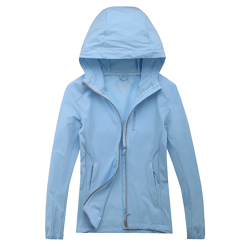 Women&#39;s Ice Silk Windbreaker Quick Dry wear Anti-UV Ultralight Thin Skin Clothin - £185.11 GBP