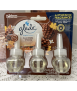 3Ct. GLADE Plugins Refills Cashmere Woods Scented Air Freshener - $12.64