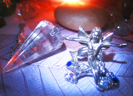 Haunted Free W $49 Fairy Of Career &amp; Employment W/ Pendulum Ask Questions - £0.00 GBP