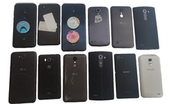 Lot Of 12 Smartphones For Parts/Repair Good Condition Locked Phones LG S... - £103.78 GBP