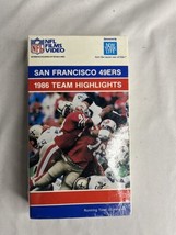 VHS NFL Films Presents San Francisco 49ers 1986 Team Highlights Football - £19.78 GBP